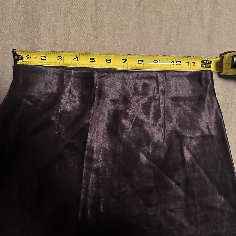 Aritzia Babaton Espresso Sill Mini Skirt Size 2 - Picture 2 of 2